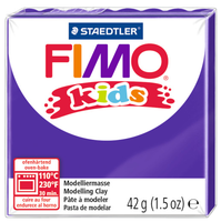 Полимерная глина FIMO kids 42 г лиловый (8030-6)