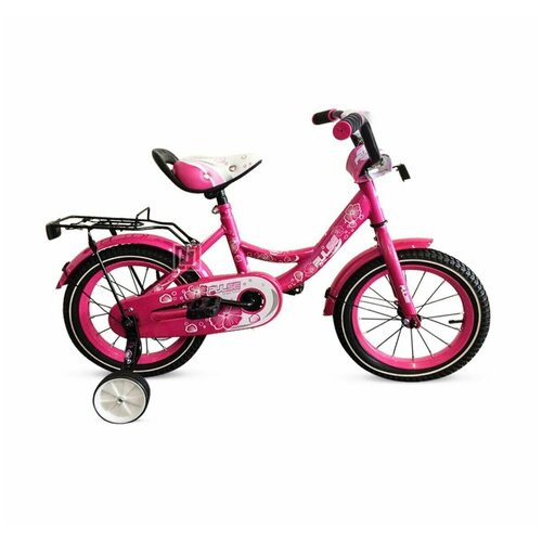 Велосипед детский четырехколесный для девочки Pulse 1203 Lady 12 дюймов розовый