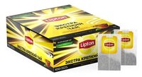 Чай черный Lipton экстра крепкий в пакетиках, 100 шт.