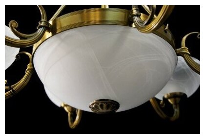 Люстра Arte Lamp Windsor A3777LM, E27, 240 Вт, кол-во ламп: 6 шт., цвет: бронза - фотография № 13