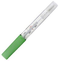 Термометр Geratherm Classic белый/зеленый