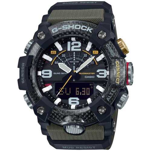 фото Наручные часы casio casio g-shock gg-b100-1a3er, черный, серый