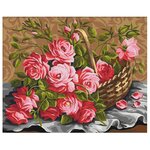 Мосфа Картина по номерам "Розы из сада" 40х50 см (7С-0243) - изображение