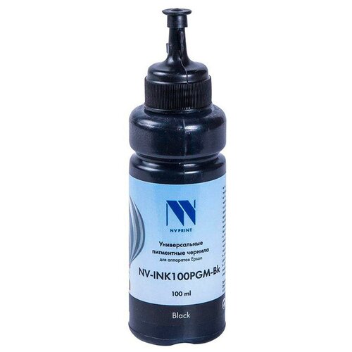 Чернила NV-INK100PGM Black универсальные пигментные для аппаратов Epson (100ml) (Китай)