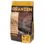 Grandin Adult Large корм для взрослых собак крупных пород, с курицей, 3 кг - изображение