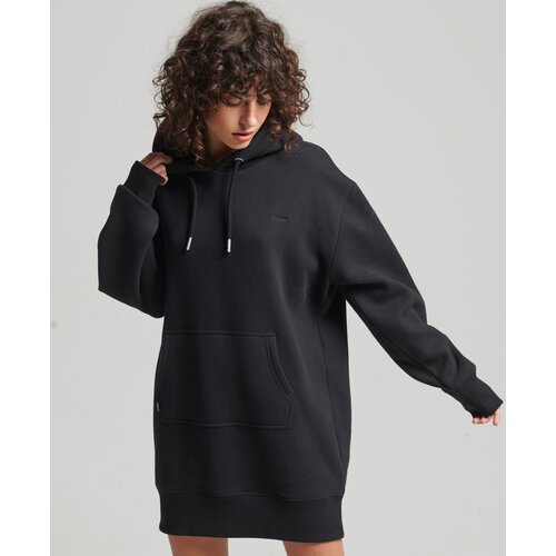 Платье для женщин SUPERDRY VLE RELAXED OS HOOD DRESS цвет 02A Black размер M/L