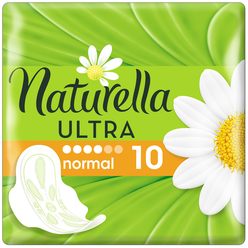 Naturella прокладки Ultra Normal, 4 капли, 10 шт.