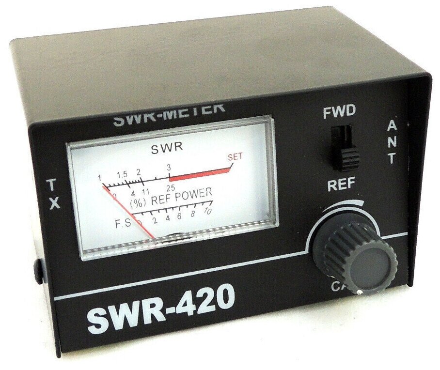 КСВ-метр Optim SWR-420 - прибор для настройки антенны рации, измеритель мощности