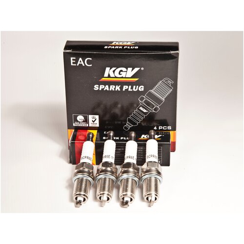 Свечи Kgv Bcpr6e11 Ваз 1118, 2170, 2190 16-Клап. Chevrolet Lanos 1.6 ; Kia Rio 1.5, Spectra, Shuma 1 KGV арт. BCPR6E11