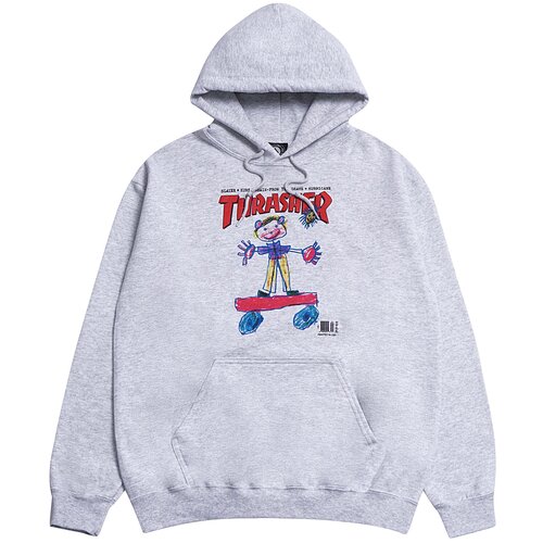 Толстовка Thrasher Kid Cover Hood Grey / M