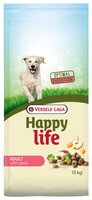 Корм для собак Happy life (15 кг) Adult with Lamb