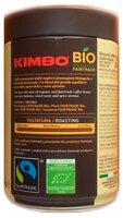 Кофе молотый Kimbo Bio Organic Fairtrade жестяная банка 250 г