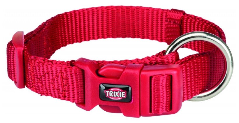 Trixie Трикси ошейник для собак Premium S-M 30-45см*15мм черный - фотография № 3