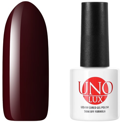 Гель лак для ногтей UNO LUX, Cabernet, 8 мл лак fornail набор переводной фольги для маникюра декор для ногтей 7 цветов