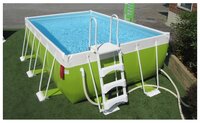 Бассейн Piscine Laghetto POP! 510 (5.3 × 10.25 × 1.2 м) rosso coccinella