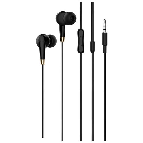 Наушники проводные HOCO M58 микрофон черные 28000₽