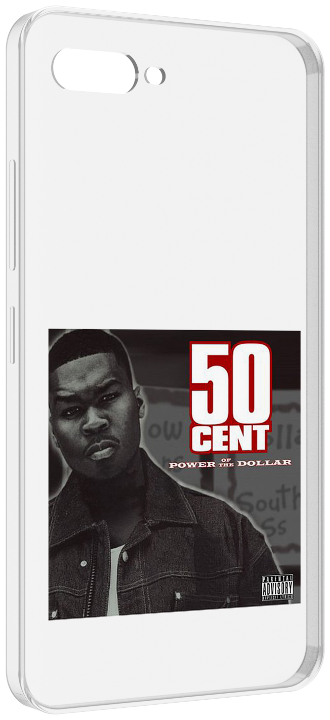 Чехол MyPads 50 Cent - Power Of The Dollar для ITEL A25 / ITEL A25 Pro / ITEL A35 задняя-панель-накладка-бампер