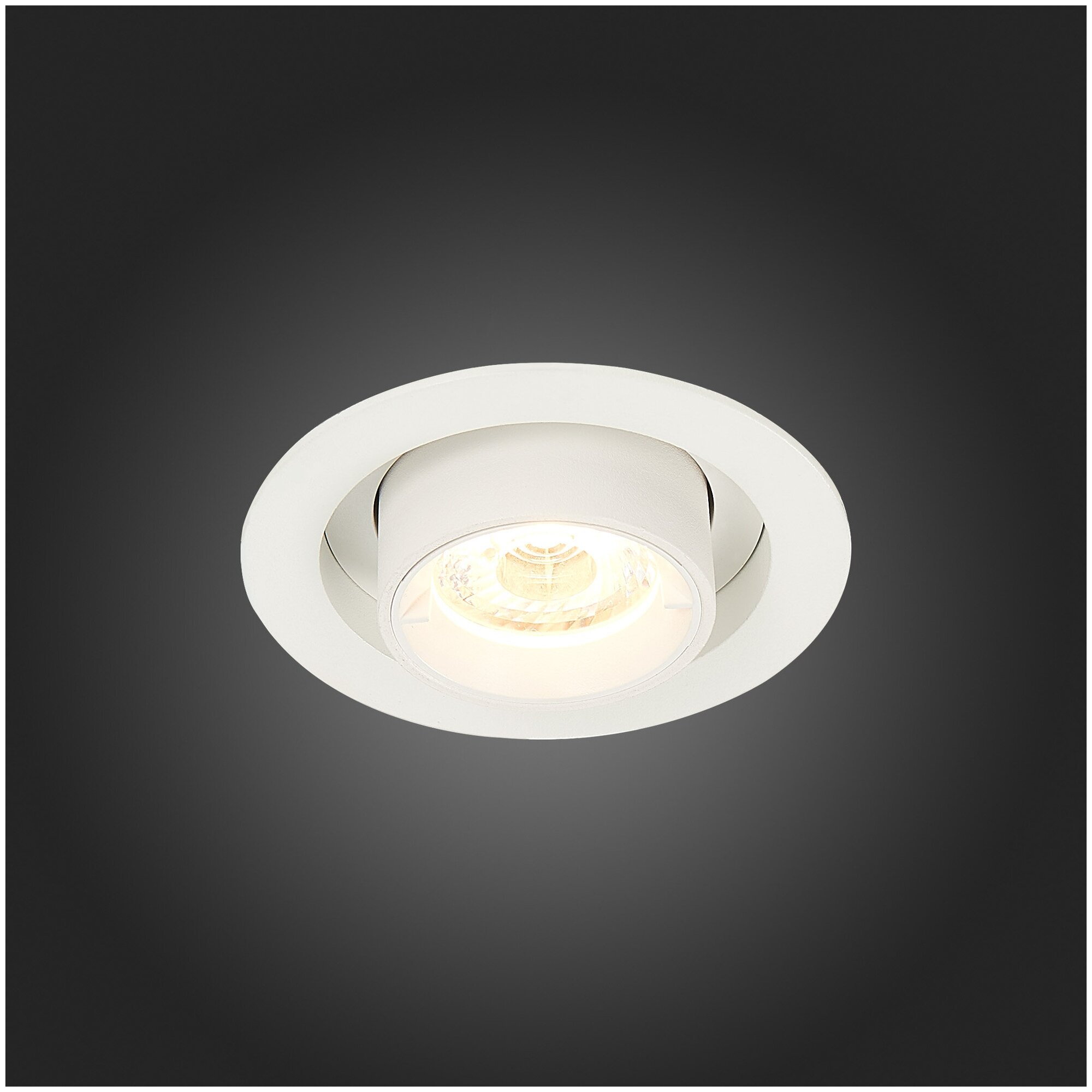 ST LUCE ST702.138.12 Св-к встр. Белый LED 1*12W 3000K 900Lm Ra80 24° IP20 D90xH92 180-240V - фотография № 7