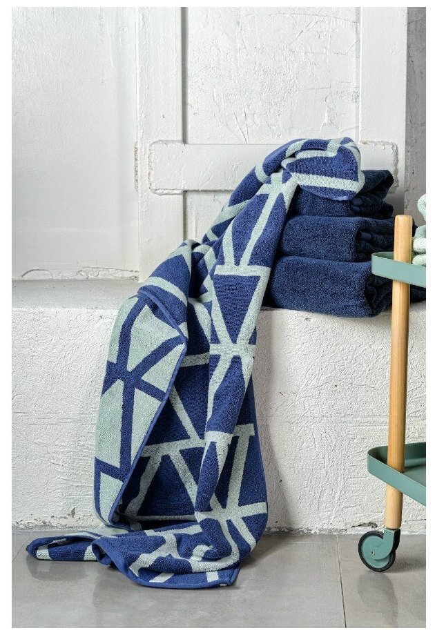 Полотенце для рук мятного цвета essential, 50х90 см Tkano - фото №5