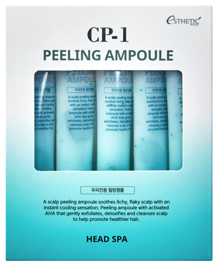 Esthetic House Пилинг-сыворотка для кожи головы глубокое очищение - CP-1 peeling ampoule, 5 штук в наборе по 20мл