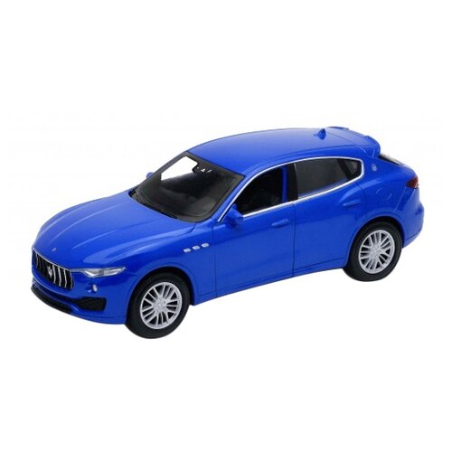 Легковой автомобиль Welly Maserati Levante (39892F) 1:33, 18 см, синий металлическая машинка 1 34 1 39 maserati levante красный 43739d welly