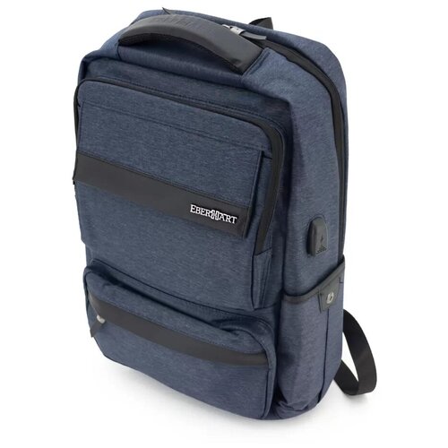 фото Рюкзак eberhart legacy синий usb нейлон e11-001-004