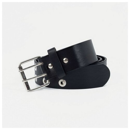 фото Ремень сима-ленд, размер 100, черный сима-лэнд