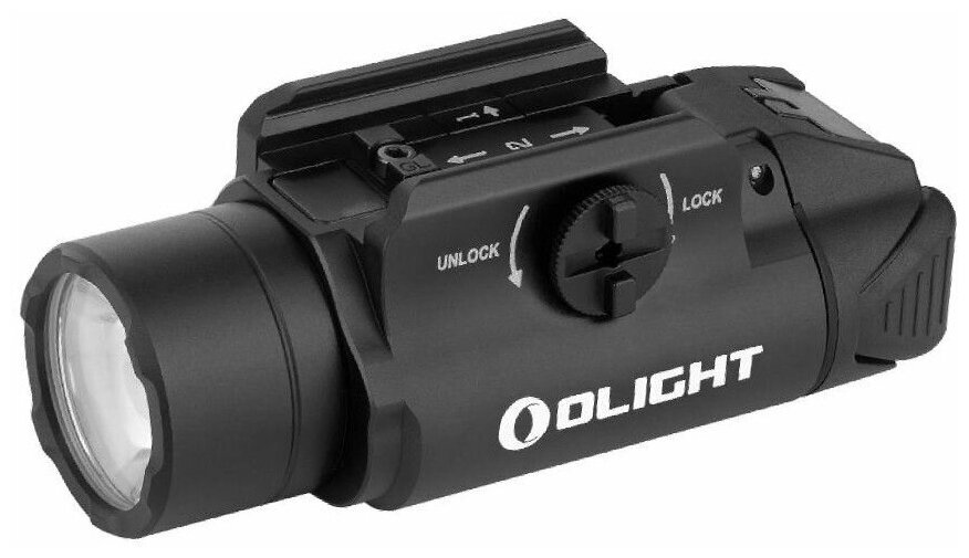 Пистолетный фонарь Olight PL-3S Valkyrie Black, 200 метров, 1000 люмен