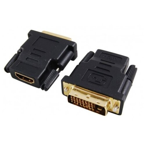 Адаптер ACD-DAIHF-01B [ACD-DAIHF-01B] DVI-HDMI, Golden Plated, 25m/19f, Черный, (742590)