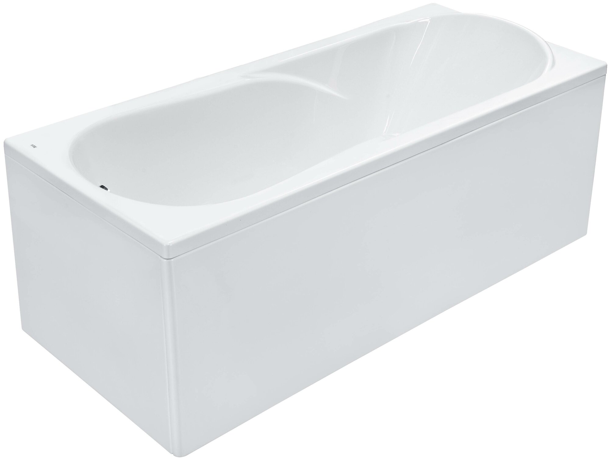 Uno ZRU9302870 Ванна прямоугольная 170x75 см (акрил, белый) Roca - фото №4