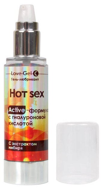 Гель-крем-смазка  Биоритм LoveGel C Hot Sex, 55 мл, 1 шт.