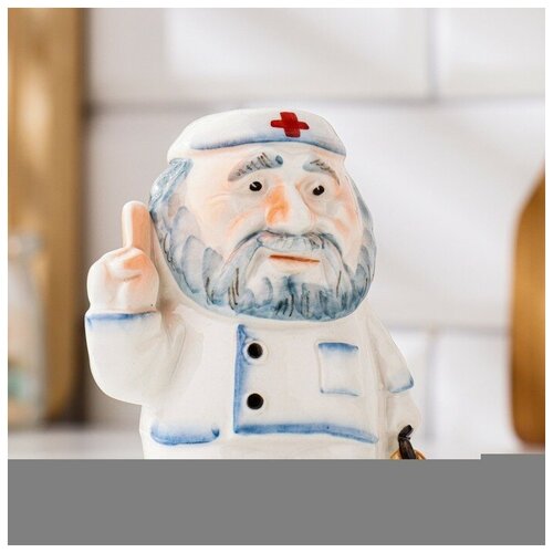 Солонка Доктор авторская роспись 843₽