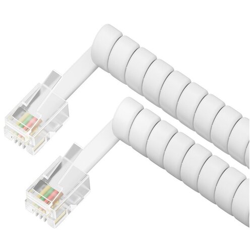 Телефонный кабель Greenconnect 7.5м (GCR-TPC4P4C-7.5m)