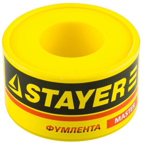 STAYER 0,075 мм х 25 мм х10 м, 0,40 г/см3, Фумлента (12360-25-040)