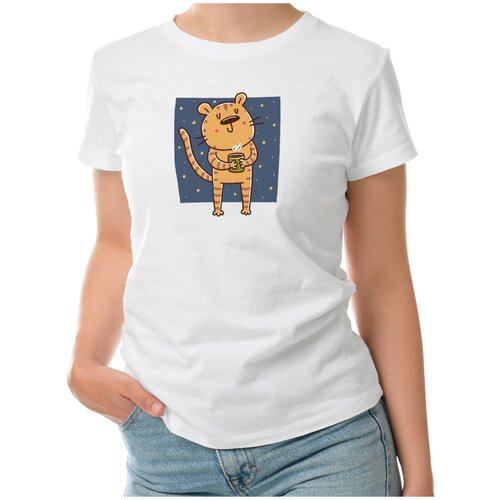 фото Футболка roly, размер s, белый