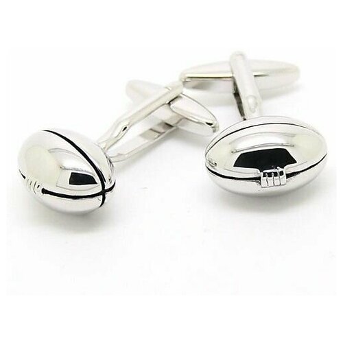 Запонки , серебряный, черный