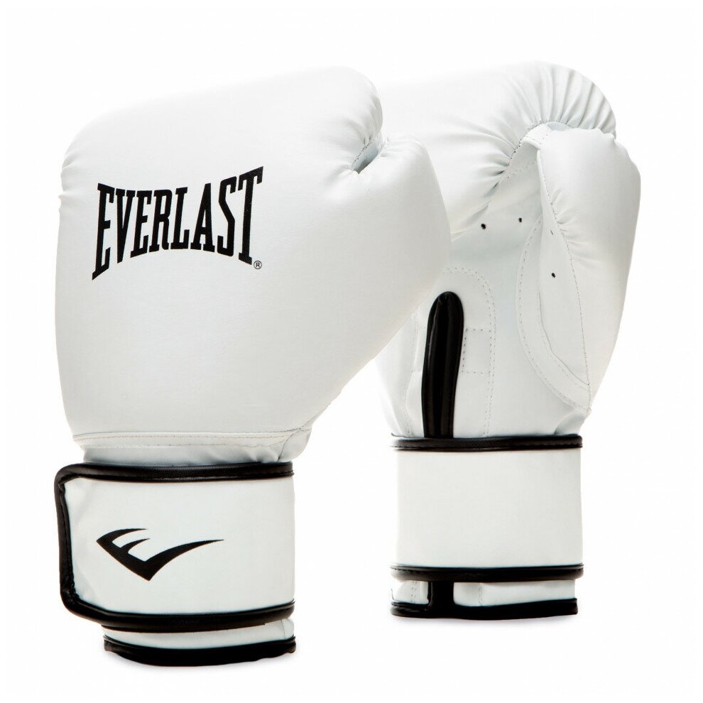 Перчатки тренировочные Everlast Core SM белый