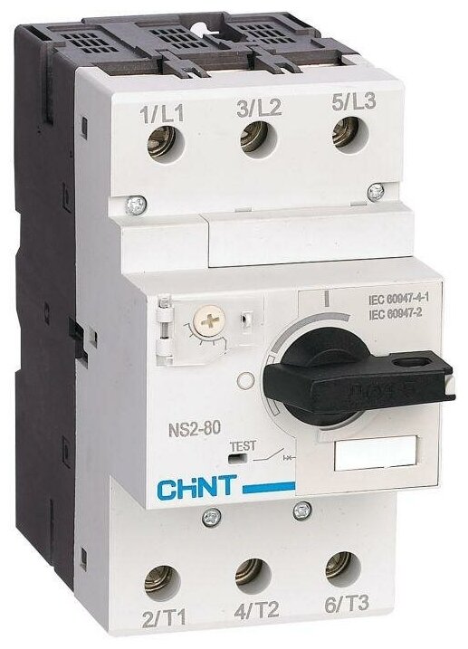 Выключатель автоматический для защиты двигателя 6-10А NS2-25 (R) CHINT 495081