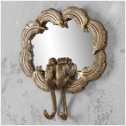 Зеркало Mirror With Feathers And Monkeys