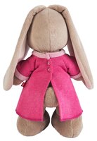Мягкая игрушка Зайка Ми в розовом платье с вишенкой 32 см