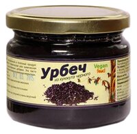Vegan food Урбеч из кунжута черного, 200 г