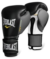 Боксерские перчатки Everlast Powerlock hook & loop navy/green 14 oz