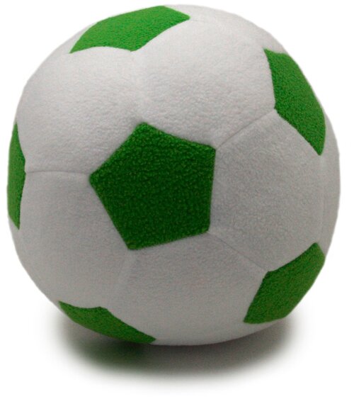 Мягкая игрушка Magic Bear Toys Мяч цвет белый/светло-зеленый 23 см