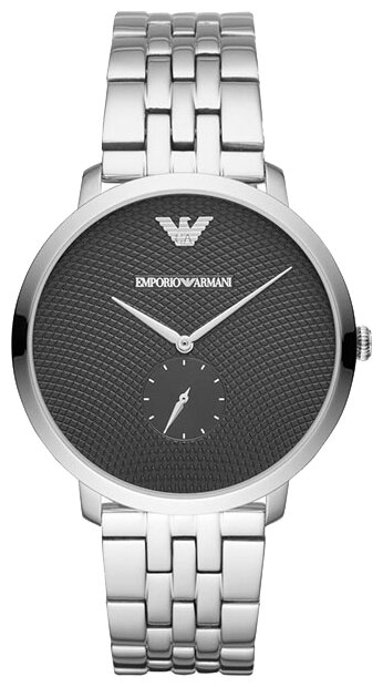 Наручные часы EMPORIO ARMANI AR11161, черный, серебряный