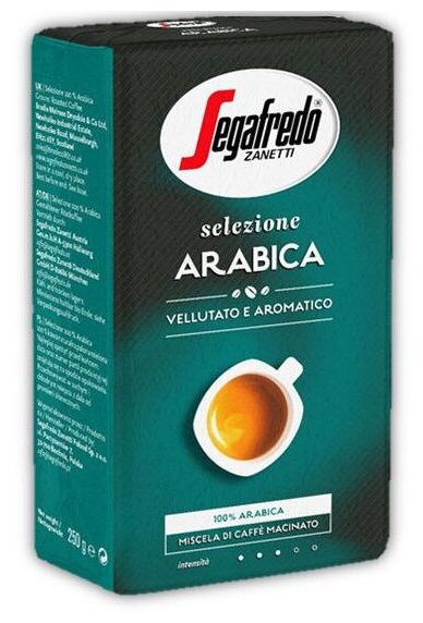 Кофе молотый Segafredo Selezione Arabica 250 г, м/у