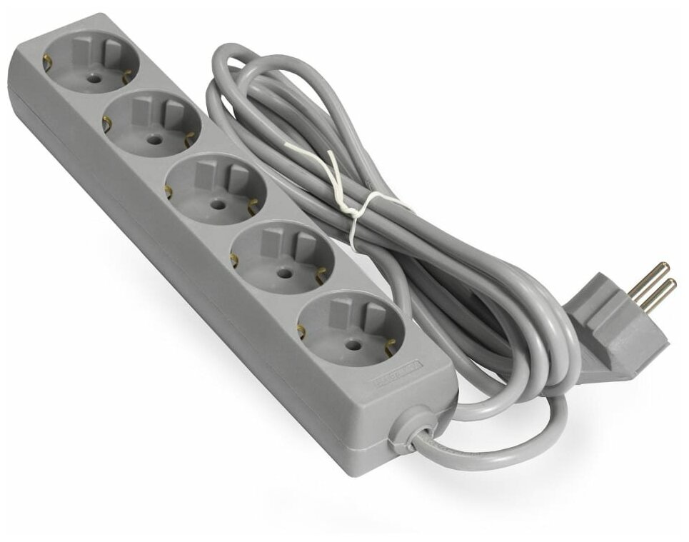 Удлинитель ExeGate ECE-5-3G 5 Sockets 3m Grey EX285823RUS