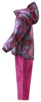 Комплект с брюками Lassie размер 104, розовый/мозаика