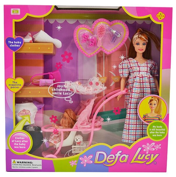 Набор кукол Defa Lucy Модная семья - фото №5