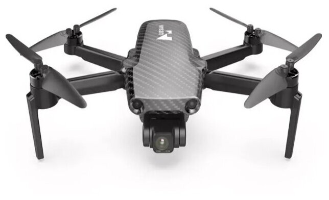 Квадрокоптер HUBSAN ZINO MINI PRO Refiend 4K камера, черный, 3 батареи