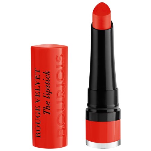 фото Bourjois помада для губ rouge velvet the lipstick, оттенок 07 joli carmin’ois